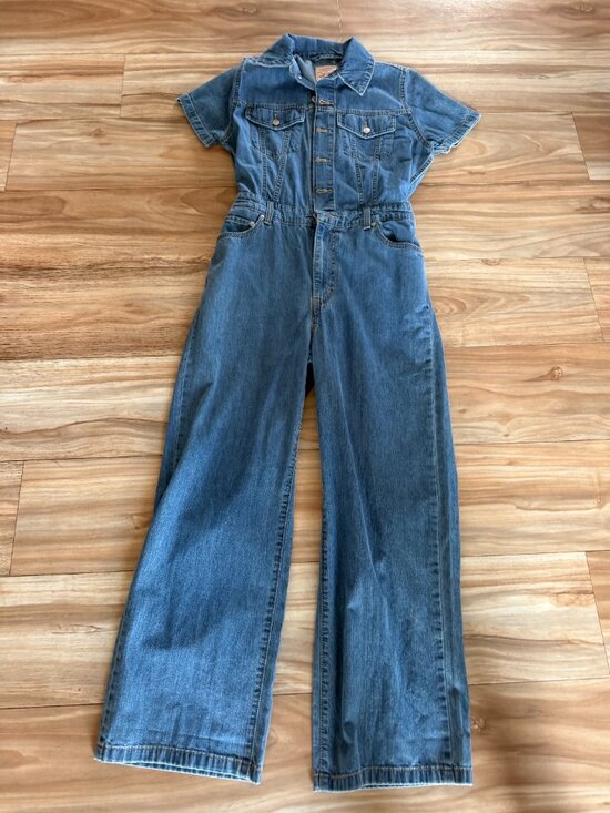 Levi's Pants - Levi’s Women’s Blue Denim Jean Jumper –Small- Super cute Levi’s Denim Romper!